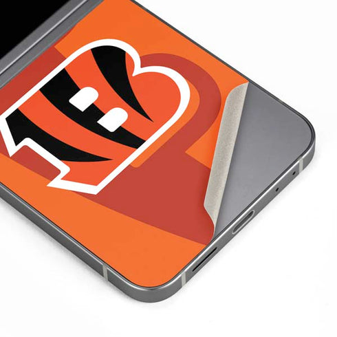 NFL Cincinnati Bengals Double Vision Galaxy Z Flip6 Skin